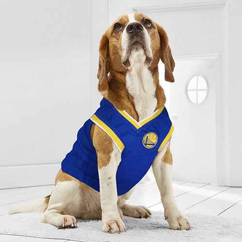 Golden State Warriors NBA Dog Jersey - Official Basketball Pet Fan Apparel