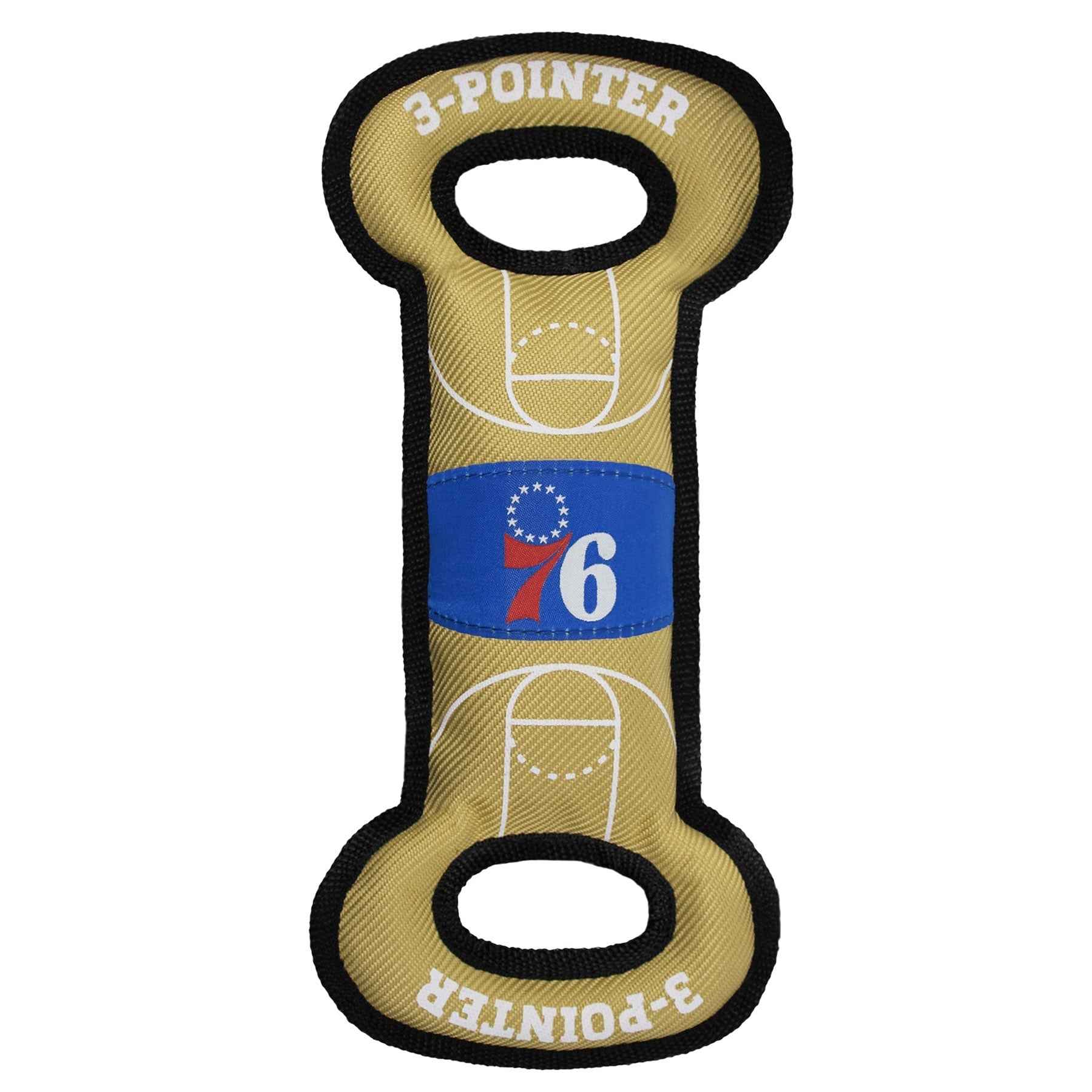 Philadelphia 76ers - Court Dog Toy - NBA Pet Fan Collection