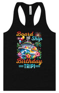 Load image into Gallery viewer, Board the Ship Birthday Trip Women's Racerback Tank
