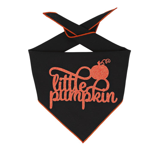 Halloween Bandana | Halloween Dog Bandana | Little Pumpkin | - Southlake Paws