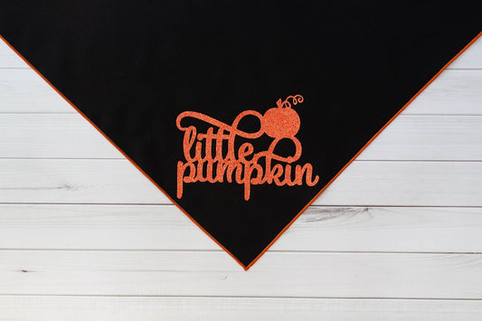 Halloween Bandana | Halloween Dog Bandana | Little Pumpkin | - Southlake Paws
