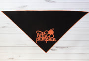 Halloween Bandana | Halloween Dog Bandana | Little Pumpkin |