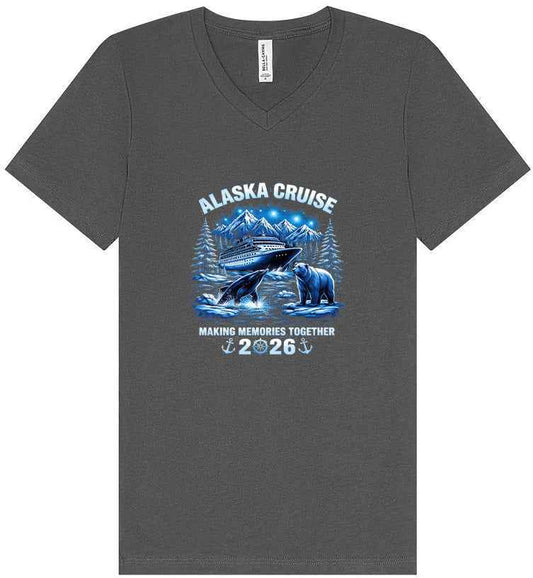 Alaska Cruise 2026 Unisex V-Neck Shirt