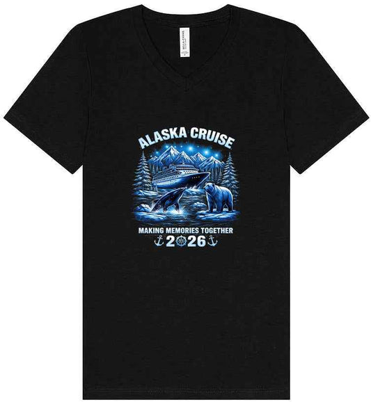 Alaska Cruise 2026 Unisex V-Neck Shirt