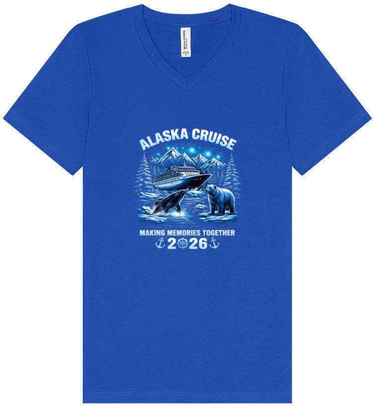 Alaska Cruise 2026 Unisex V-Neck Shirt