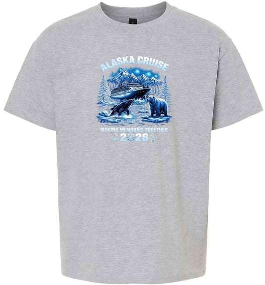 Alaska Cruise 2026 Children's Gildan Soft Shirt