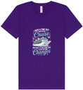 Load image into Gallery viewer, Send Me On A Cruise Unisex V-Neck Shirt
