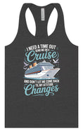 Load image into Gallery viewer, Send Me On A Cruise Women's Racerback Tank
