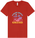 Load image into Gallery viewer, Spring Break Cruise Unisex V-Neck Shirt
