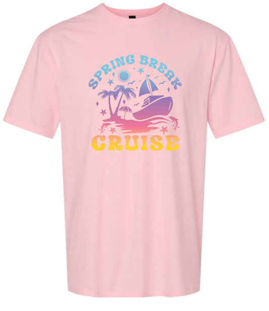 Spring Break Cruise Children's Gildan Soft Shirt
