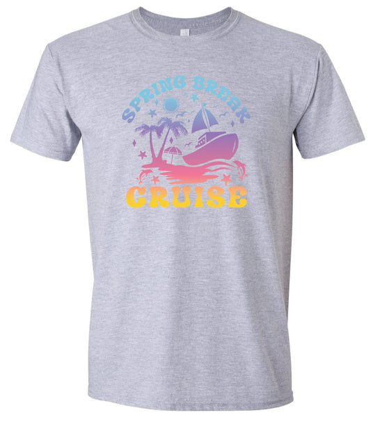 Spring Break Cruise Children's Gildan Soft Shirt