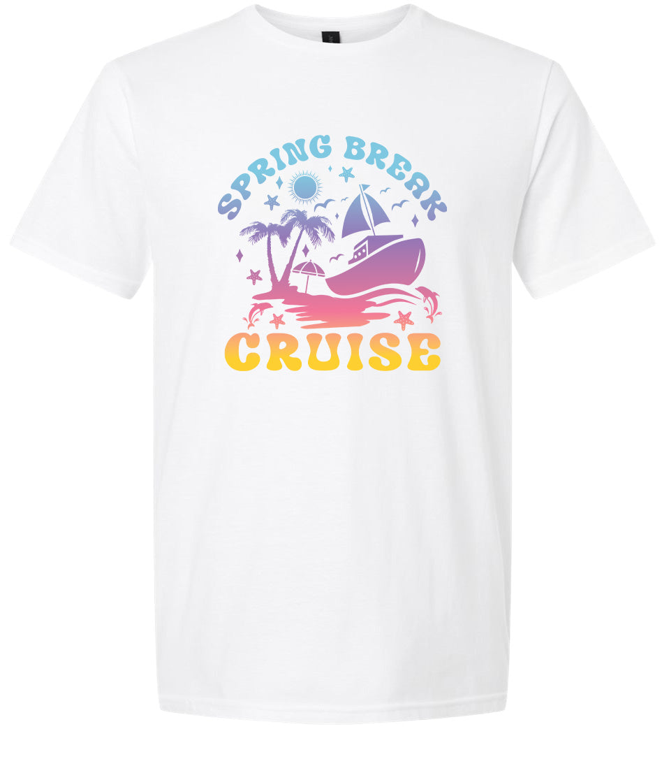 Spring Break Cruise Children's Gildan Soft Shirt