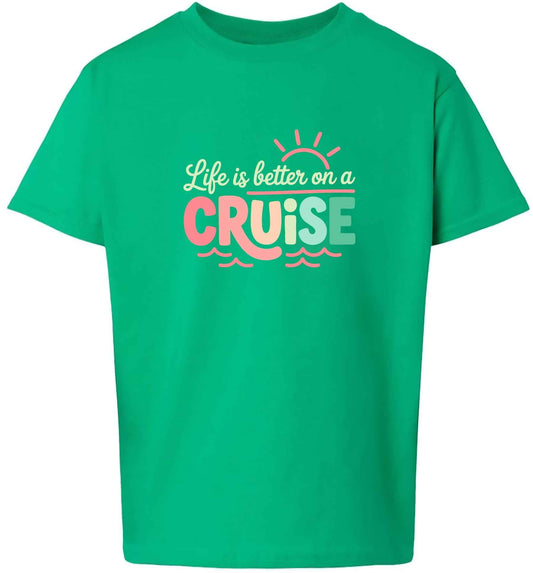 Life is Better on a Cruise Children's Gildan Soft Shirt
