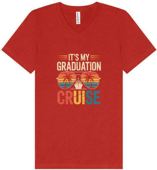 Graduation Cruise Unisex V-Neck Shirt