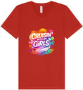 Load image into Gallery viewer, Cruisin' with My Girls Unisex V-Neck Shirt
