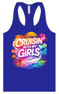 Load image into Gallery viewer, Cruisin' with My Girls Women's Racerback Tank
