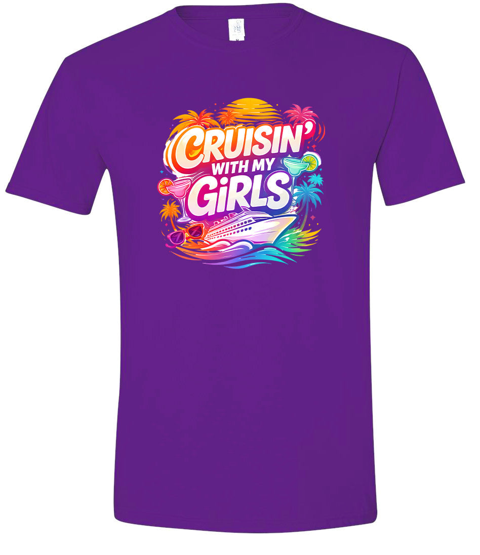Cruisin' with My Girls Children's Gildan Soft Shirt