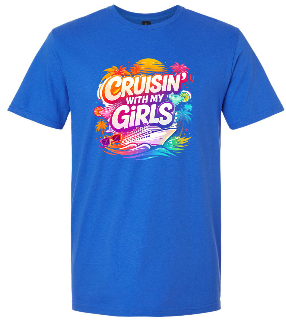 Cruisin' with My Girls Children's Gildan Soft Shirt