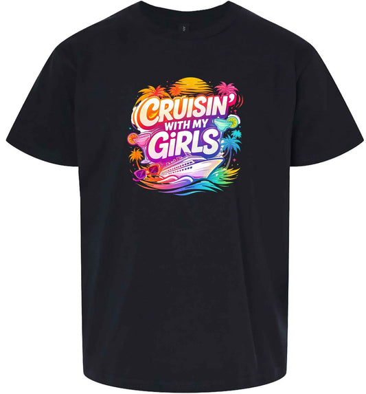 Cruisin' with My Girls Children's Gildan Soft Shirt