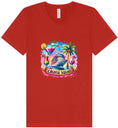 Load image into Gallery viewer, Drinks and Cruise Squad Unisex V-Neck Shirt
