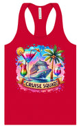 Load image into Gallery viewer, Drinks and Cruise Squad Women's Racerback Tank
