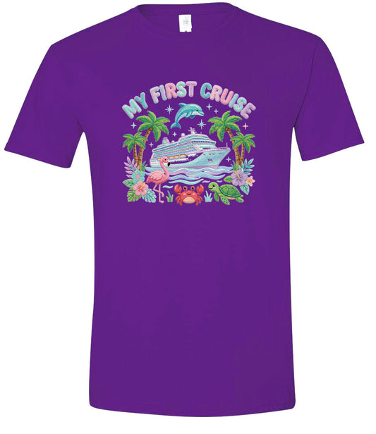 My First Cruise Children's Gildan Soft Shirt