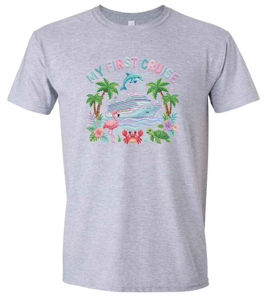 My First Cruise Children's Gildan Soft Shirt