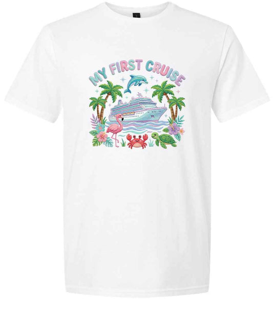 My First Cruise Children's Gildan Soft Shirt