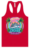 Load image into Gallery viewer, Birthday Cruise Squad Women's Racerback Tank
