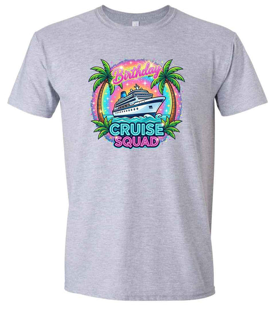 Birthday Cruise Squad Children's Gildan Soft Shirt