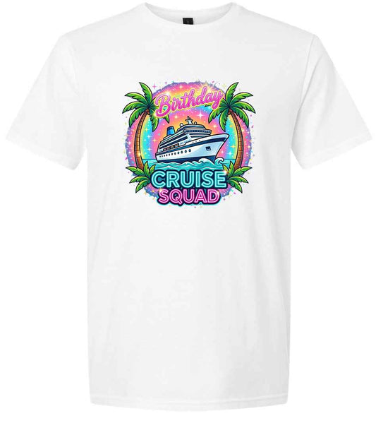 Birthday Cruise Squad Children's Gildan Soft Shirt