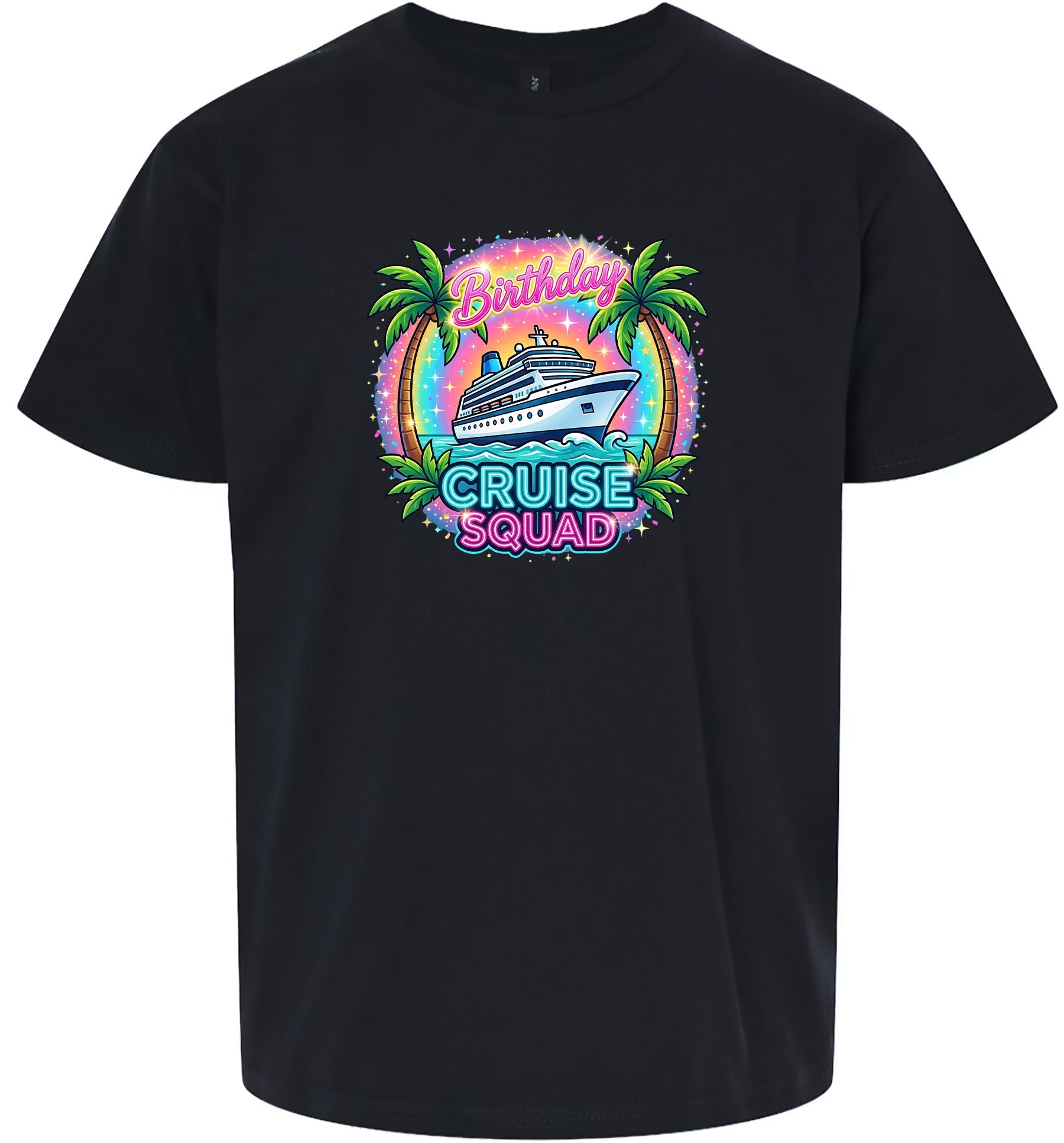 Birthday Cruise Squad Children's Gildan Soft Shirt
