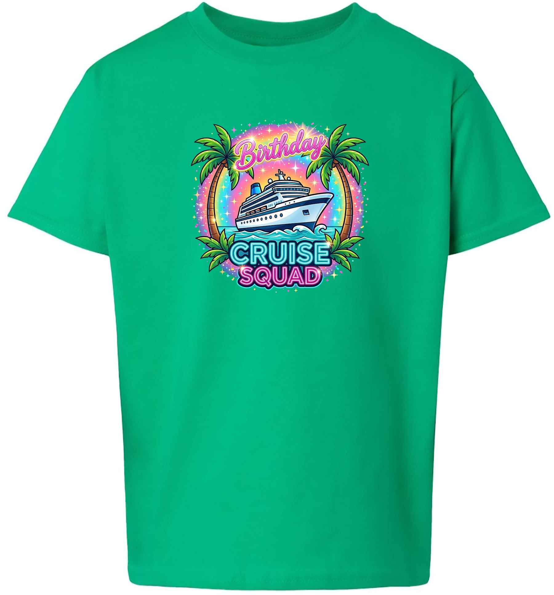 Birthday Cruise Squad Children's Gildan Soft Shirt