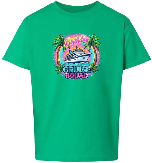 Birthday Cruise Squad Children's Gildan Soft Shirt