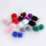 Pom Pom Hair Bows