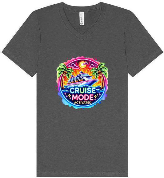 Cruise Mode Activated Unisex V-Neck Shirt