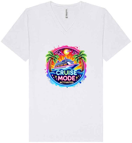 Cruise Mode Activated Unisex V-Neck Shirt