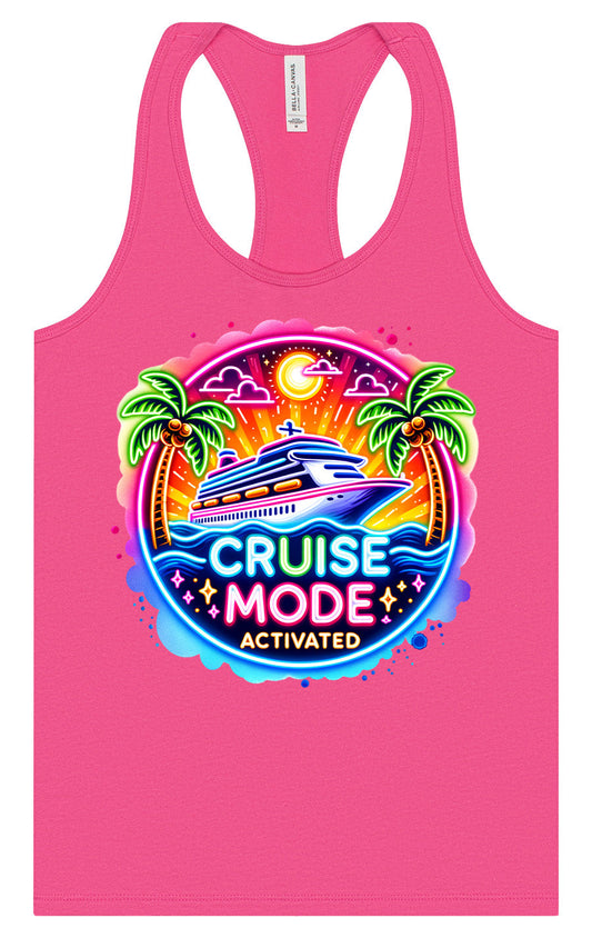 Cruise Mode Activated Women's Racerback Tank