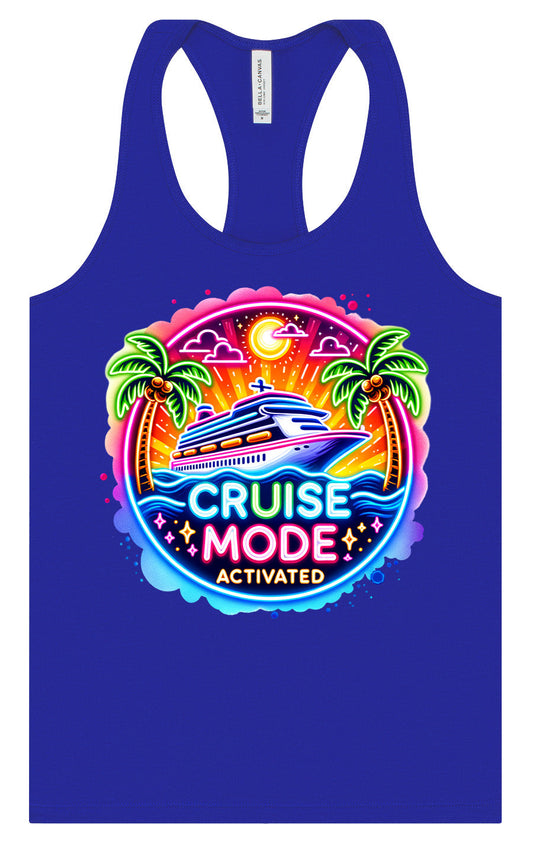Cruise Mode Activated Women's Racerback Tank