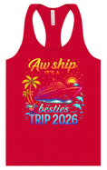 Load image into Gallery viewer, Besties Trip Cruise 2026 Women's Racerback Tank

