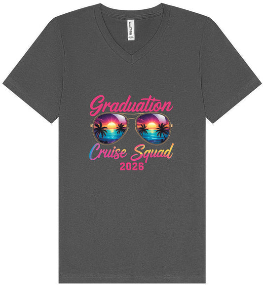 Graduation Squad 2026 Unisex V-Neck Shirt