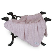 Paris Dog Blanket Collection Rosewater