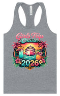 Load image into Gallery viewer, Girls Trip Cruise 2026 Women's Racerback Tank
