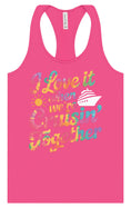 Load image into Gallery viewer, Tie Dye Cruisin' Together Women's Racerback Tank
