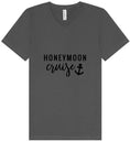 Load image into Gallery viewer, Honeymoon Cruise Unisex V-Neck Shirt
