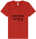 Load image into Gallery viewer, Honeymoon Cruise Unisex V-Neck Shirt
