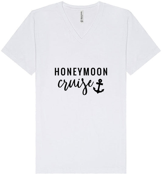 Honeymoon Cruise Unisex V-Neck Shirt