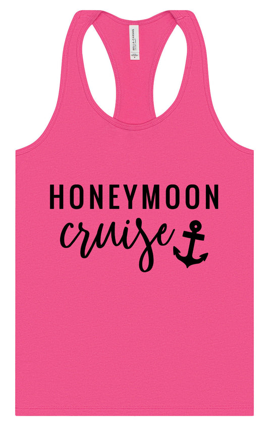 Honeymoon Cruise Women's Racerback Tank