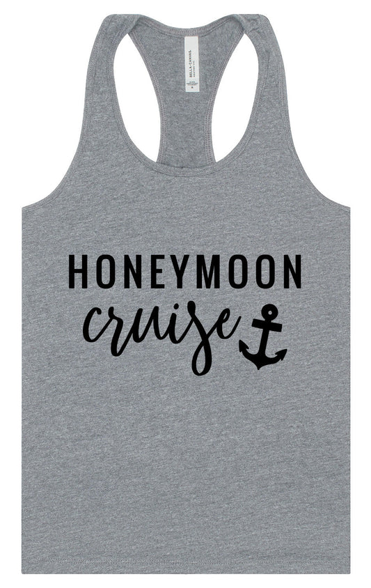 Honeymoon Cruise Women's Racerback Tank