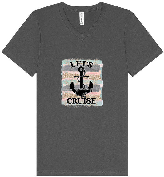 Let's Cruise Unisex V-Neck Shirt